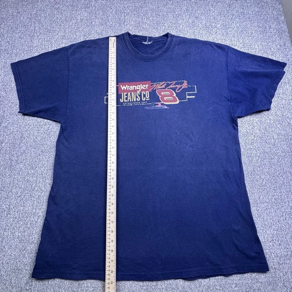 Martin Truex‎ Jr Wrangler #8 Chase Authentic 2004 Vintage T-shirt